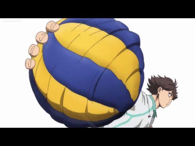 Oikawa’s DIABOLICAL SERVE !!!!!!