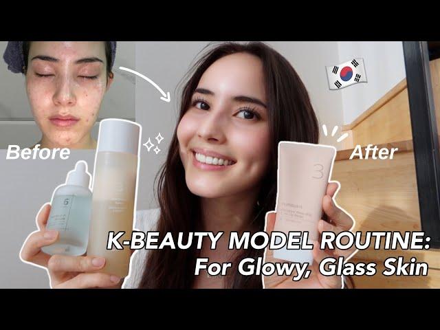 THE BEST selling Tone-up Cream you MUST TRY!! My KOREAN SKINCARE Routine for GLOWY GLASS skin 