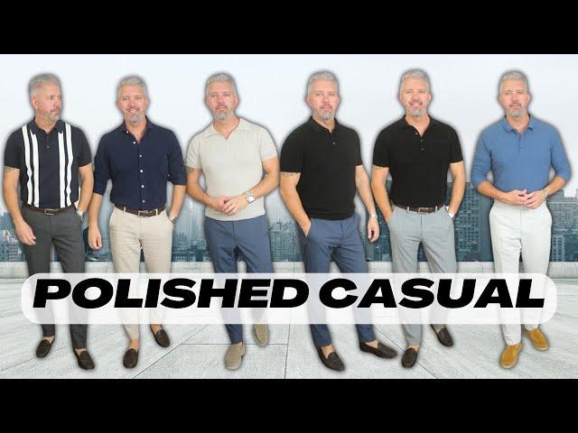 POLISHED CASUAL Outfit Ideas For Men!!