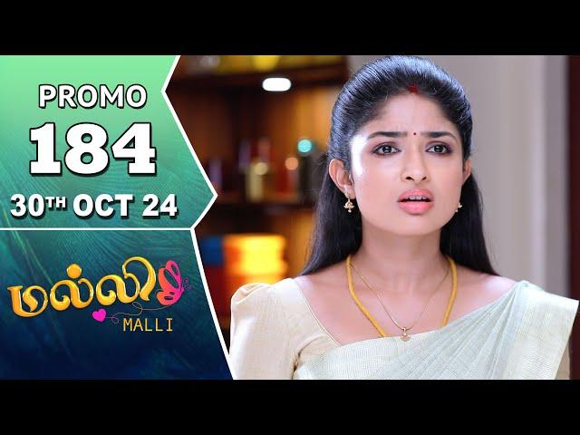 Malli Serial | Episode 184 Promo | 30th Oct 24 | Nikitha | Vijay | Saregama TV Shows Tamil