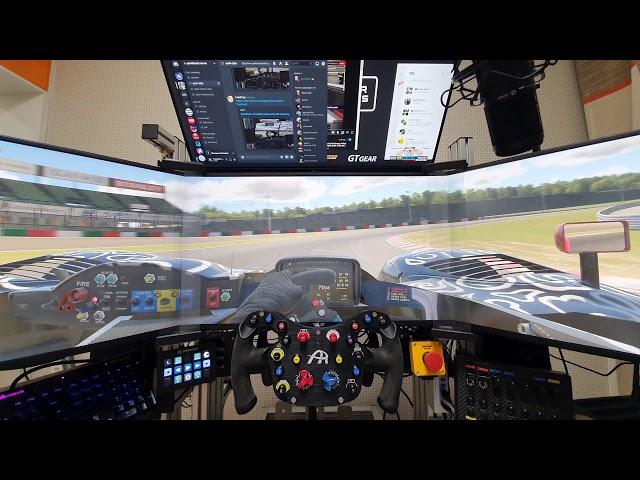 iRacing ROG Bezel Free kit testing