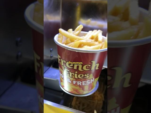 Pommes aus dem Automaten | #marcoxart #pommes