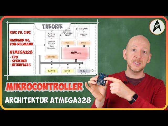 Mikrocontroller-Architektur erklärt am ATmega328 (Arduino)