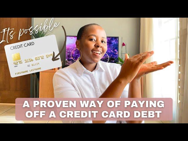 A proven way to paying off a Credit Card Debt | How to pay off a credit card debt fast