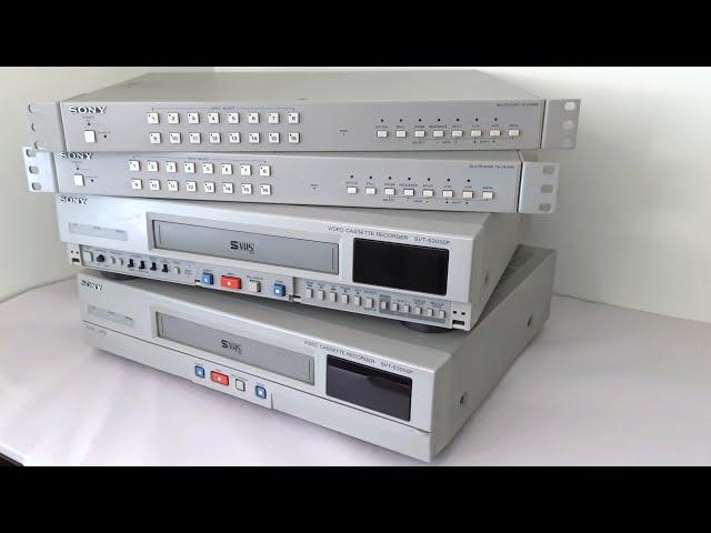 1998 Sony SVT-S3050P Time Lapse S-VHS VCR Quick Overview