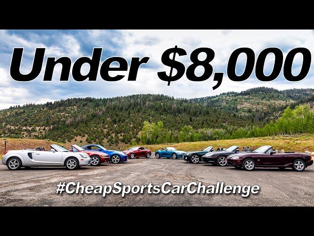 8 Under $8,000 - Cheap Sports Car Showdown (Part 1) | Everyday Driver