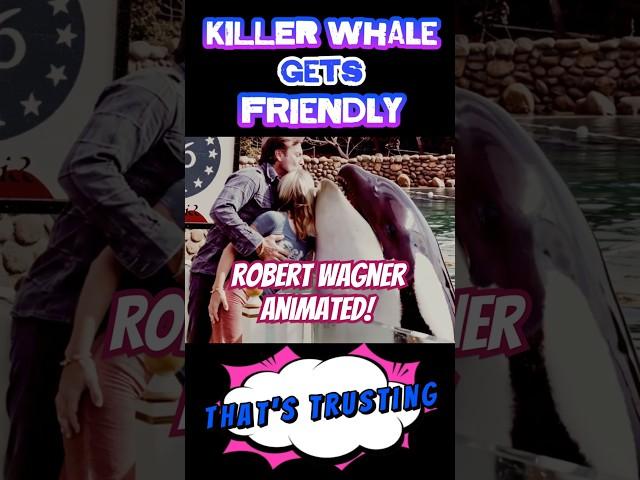 ROBERT WAGNER Kissed by a Killer in 1976 #seaworld   #RobertWagner #piccityanimations #animation