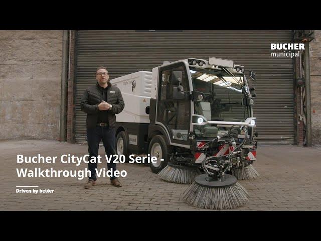 Bucher CityCat V20 Serie - Walkthrough Video