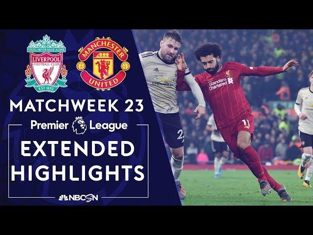 Liverpool v. Man United | PREMIER LEAGUE HIGHLIGHTS | 1/19/2020 | NBC Sports