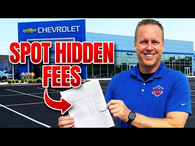 12 fees to NEVER pay a car dealership.