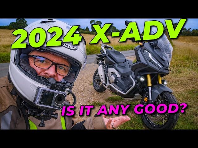 Not a real motorcycle? 2024 Honda X-ADV 750 tested on UK roads!