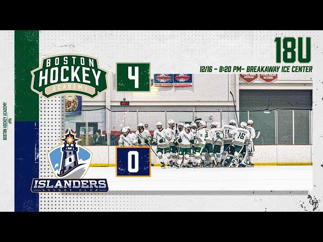 12/16- BHA 18U vs. Islanders HC 18U