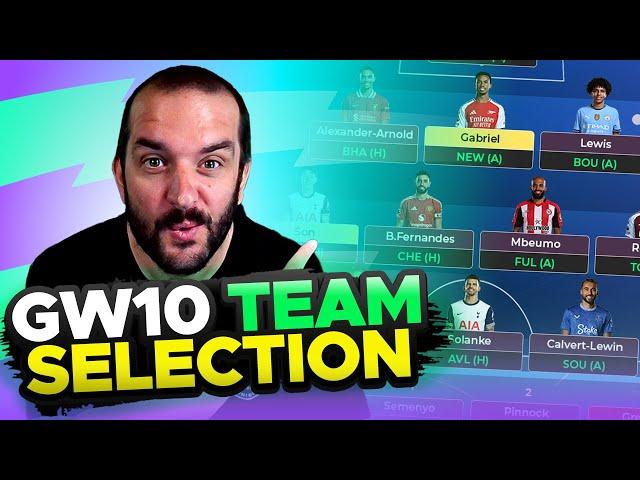 SELL HAALAND?  | FPL TEAM SELECTION | GAMEWEEK 10 | Fantasy Premier League Tips 2024/25