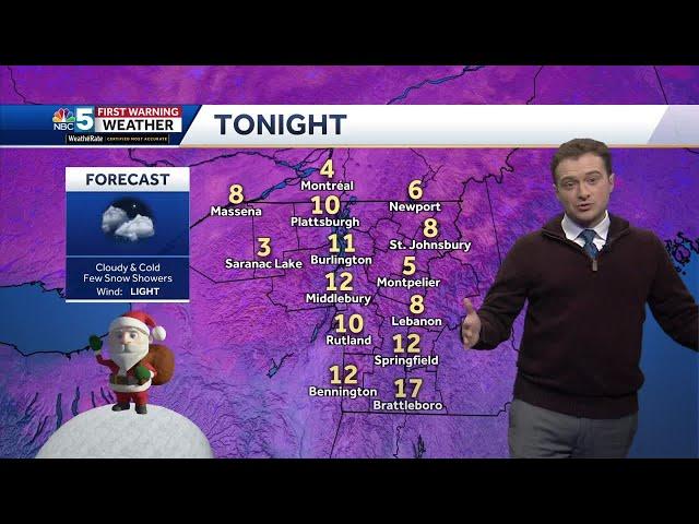 Video: Chilly night for Christmas Eve (12-24-24)