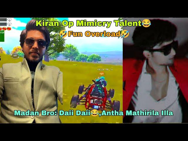 Kiran Op Mimicry Talent/Fun Overload/Madan Op