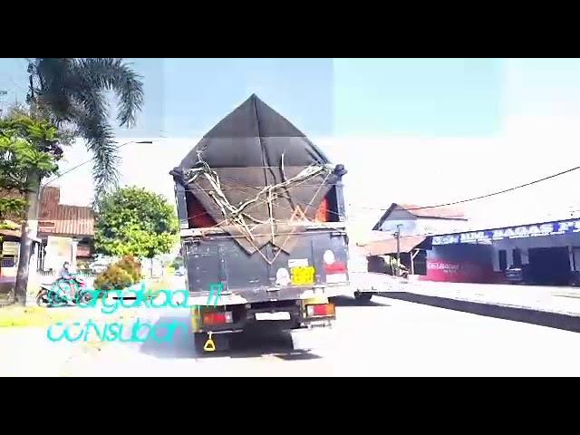 Truck cabe setan !!!! Kapten oleng Pantura subah batang #cctvsubah