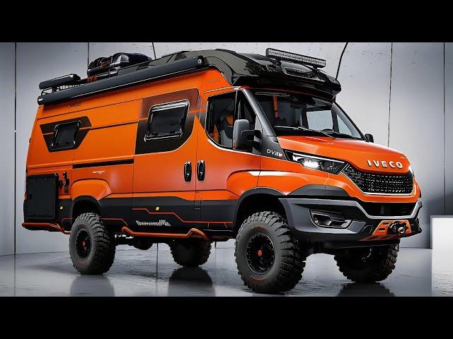 2025 Iveco Daily 4x4 Camper Van: The Perfect Off-Grid Home on Wheels!