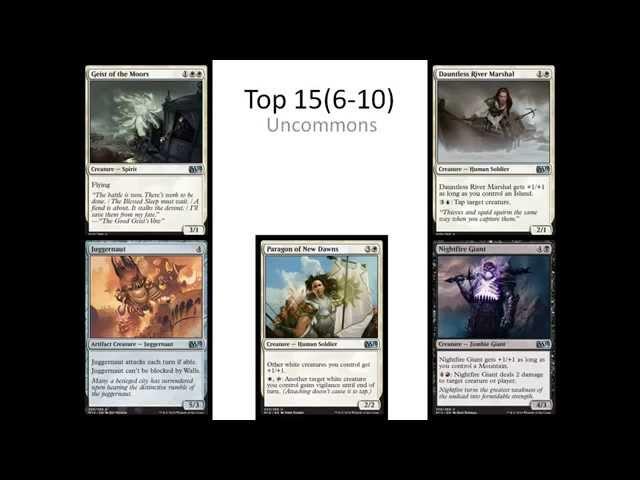 M15 Draft Rankings