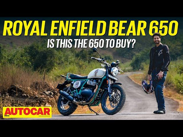 Royal Enfield Bear 650 - The most capable RE 650 | First Ride | Autocar India