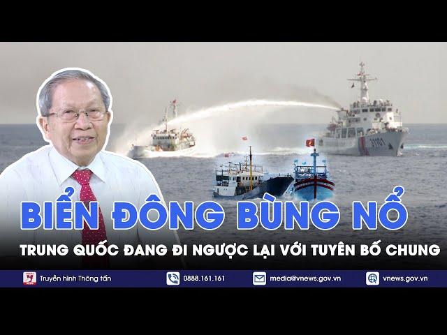 Chuyên gia: Từ vụ tàu cá Việt Nam bị đánh đập,Trung Quốc đang đi ngược lại với tuyên bố chung |BLQT