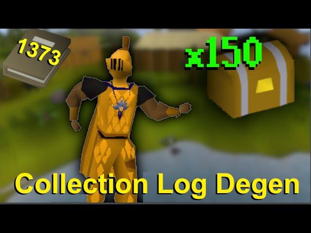 I Completed a Gilded Armor Set on My Ironman  ~ Ironman Collection Log Degen E125