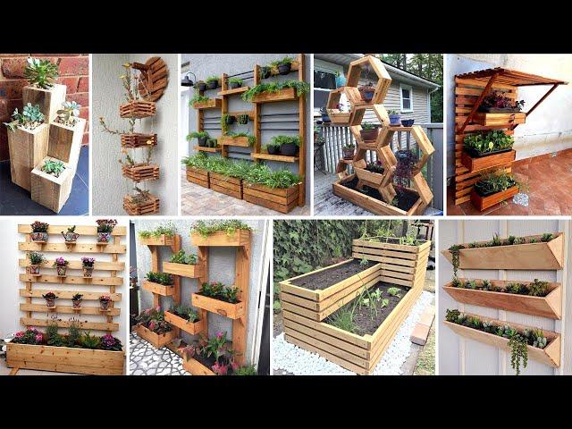 100 Creative DIY Outdoor Wooden Plant Stand Ideas For Your Garden