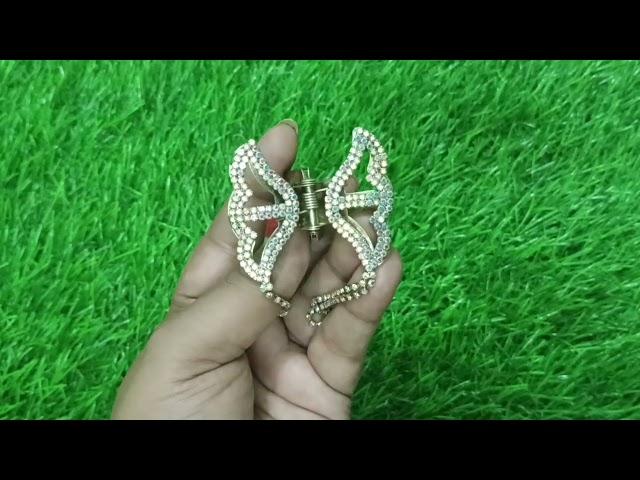 Latest Butterfly Hair Claw Clip Design 2024 | Trendy Hair Accessories Designs