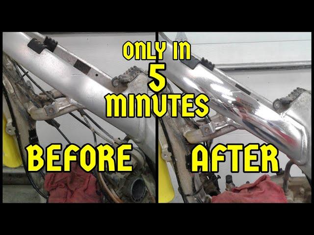 How to Polish Aluminum to a Mirror Finish without Power Tools or Sand Paper!