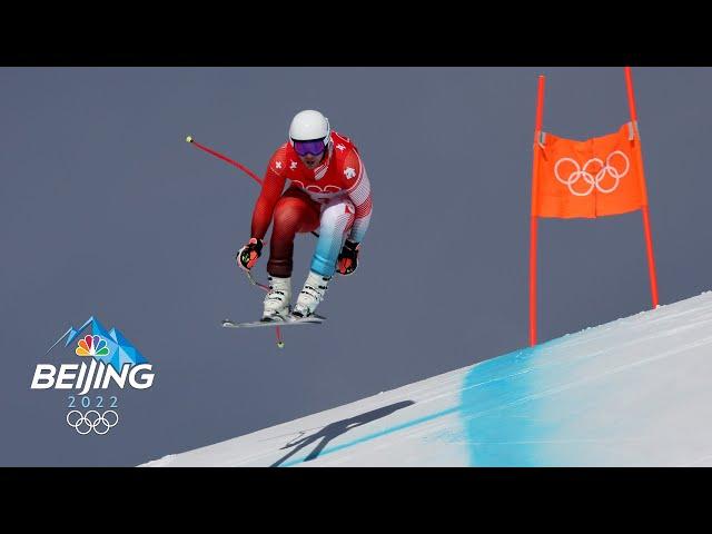 Beat Feuz finally gets gold in fastest Olympic downhill ever | Winter Olympics 2022 | NBC Sports