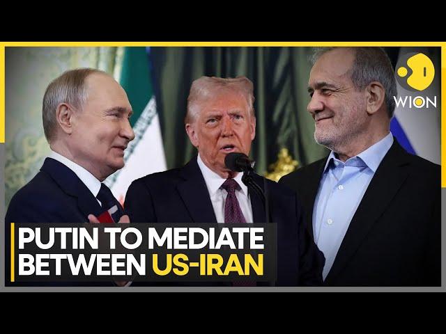 Putin Agrees to Help Trump Broker US-Iran Nuclear Talks | WION | World News