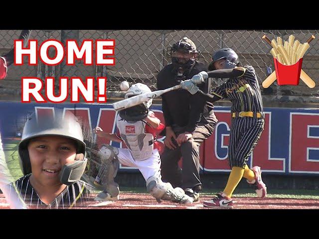 FIRST HOME RUN AND THE RETURN OF JUNIOR! | Team Rally Fries (11U Fall Season) #17