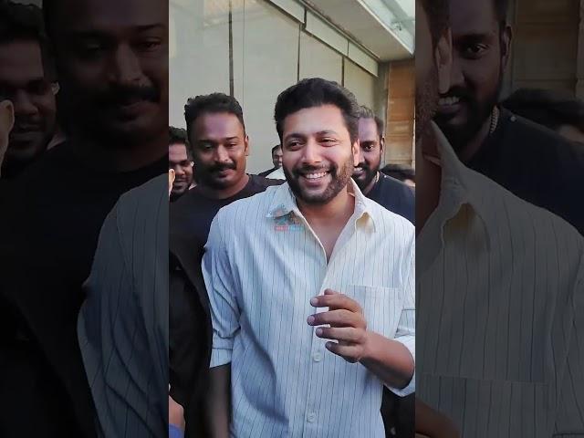 Vikram Fun with Jayam Ravi ️ #ponniyinselvan #vikram #jayamravi