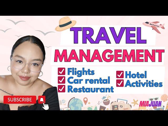 Learn essential travel management skills as an Executive Virtual Assistant