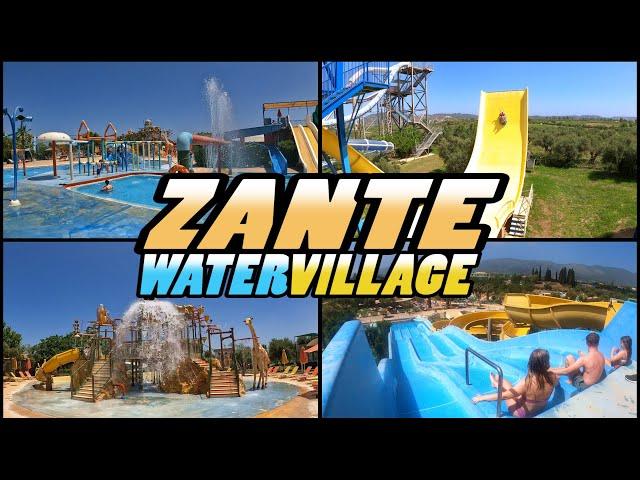 ZANTE WATER VILLAGE Zakynthos - Greece [4k]