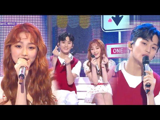 [Special Stage]MARK X MINA - A midsummer night's sweetness ,  마크X미나 - 한여름밤의 꿀  Music core 20180811