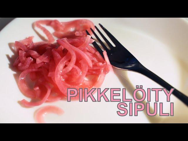 Pikkeloity sipuli