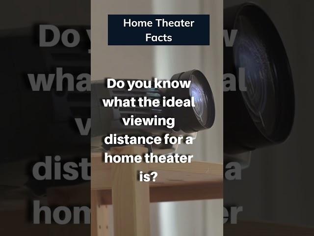 How far do you sit from your home theater? Comment #shorts #hometheater #4k #gaming #projector