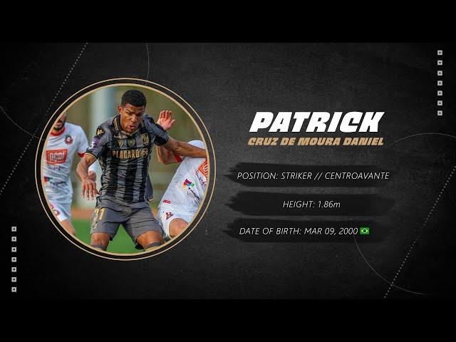 Patrick Cruz de Moura Daniel | Striker // Centroavante