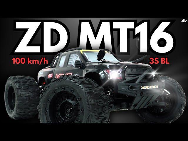 NEUER 1/16er Monstertruck mit 3S BRUSHLESS Power!! | ZD RACING MT16 | RC Cars