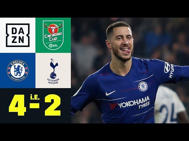 Blues siegen im Elfmeterschießen: FC Chelsea - Tottenham Hotspur 4:2 i.E. | Carabao Cup | Highlights