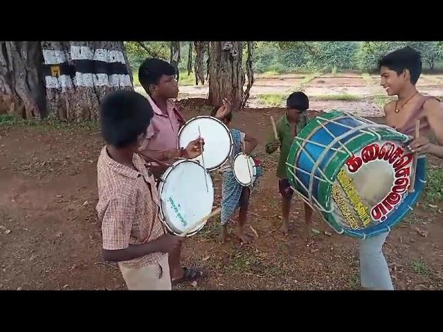 Pakku vethalai mathanum parvatiy pakkaNam   Manyavar drum set