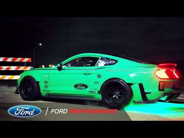 Vaughn Gittin Jr. Drifts Four Leaf Clover in 900HP Mustang | Ford Performance