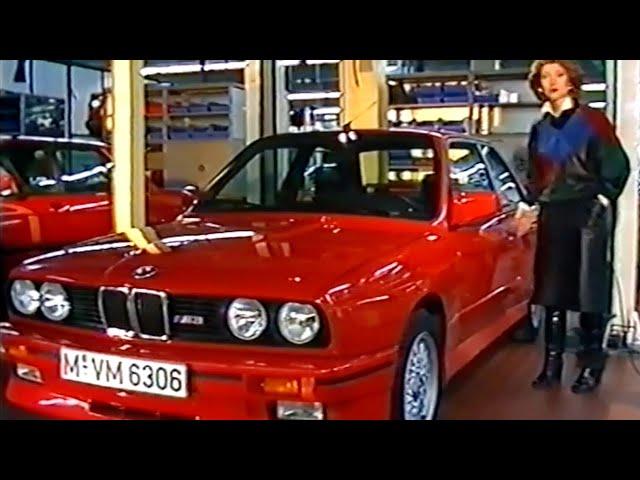 BMW M3 E30 Produktion / Vorstellung 1987