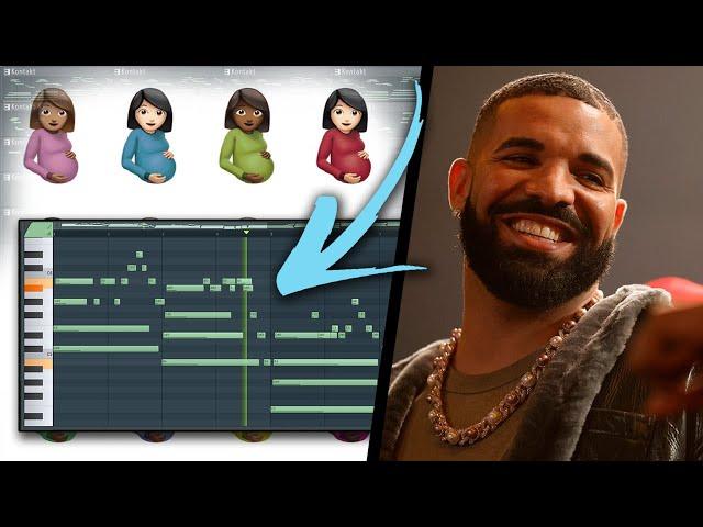 How to Make DARK Bouncy Beats for DRAKE | FL Studio