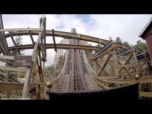 Wildfire Front Row On Ride POV - Kolmården