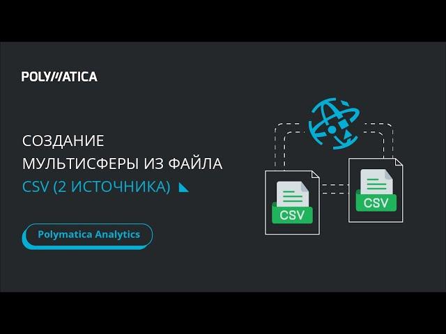 Урок 11.3. Создание мультисферы из файлов CSV (2 источника)