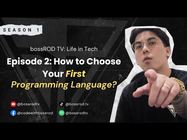 S1 - Episode 2: How to Choose Your First Programming Language?