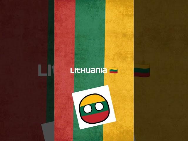 Baltic countries no parts #countryballs #Baltic #country  |Балты