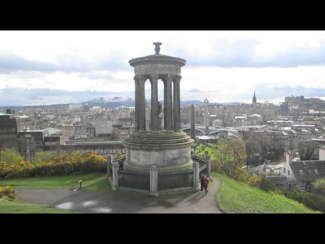 Scotland - Calton Hill in Edinburgh