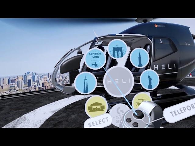 The HELI VR Trailer